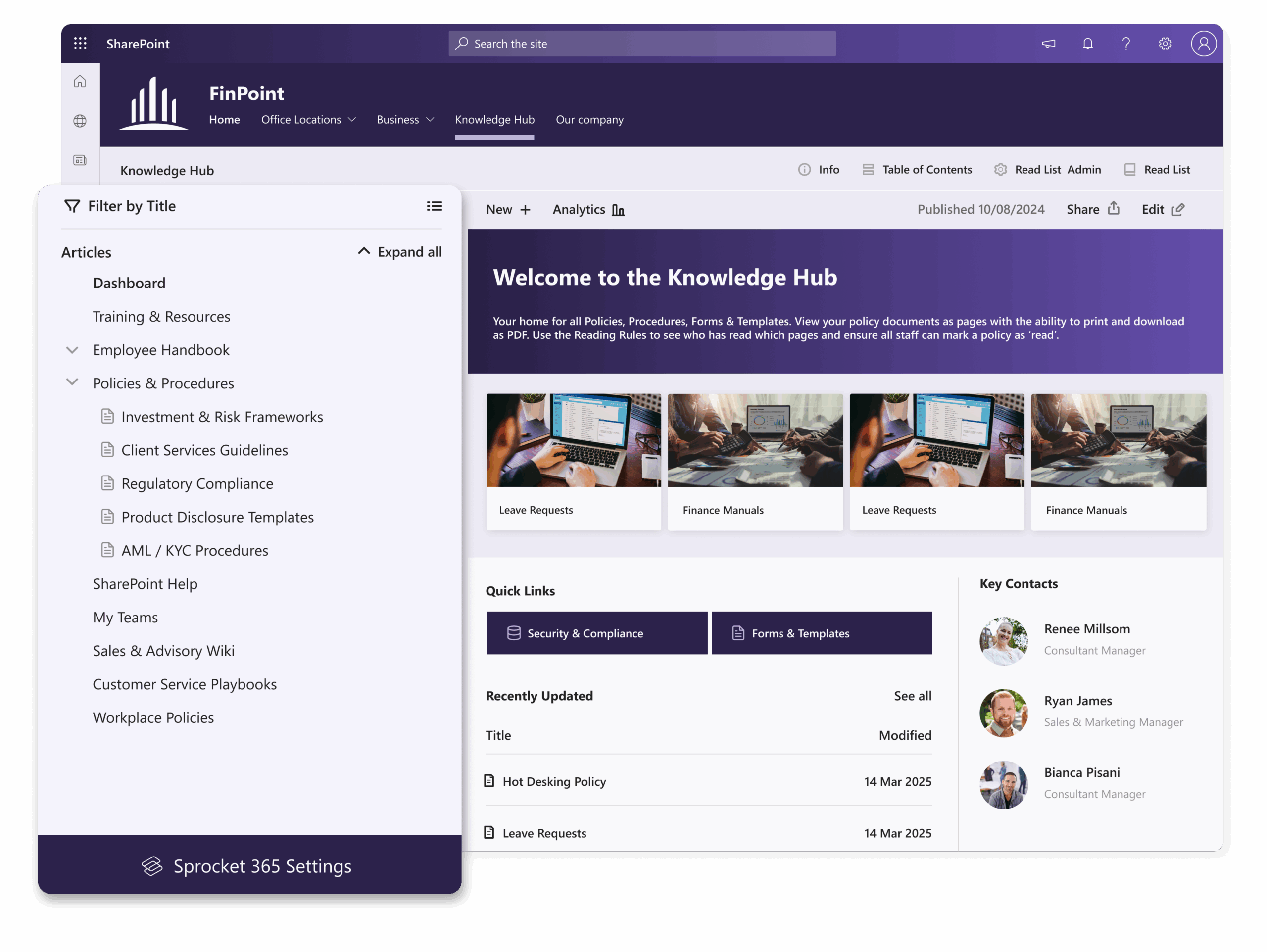 SharePoint Visual Structure Knowledge Base